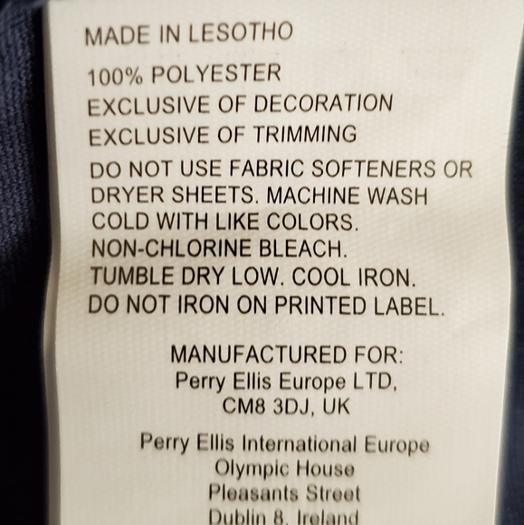 Jack Nicklaus Navy Polo Golf Shirt Men’s Size Large - Picture 5 of 5